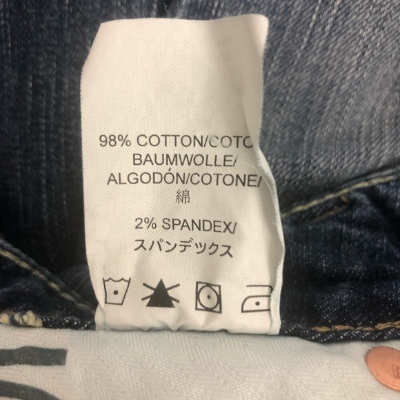 SILVER Women’s Blue Jeans Size 7/8 (29) SUKI Surplus Button Pockets Distressed - Picture 10 of 16